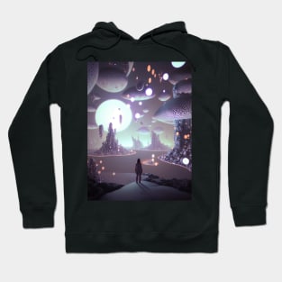 Nyla, and The Otherworldly Light Hoodie